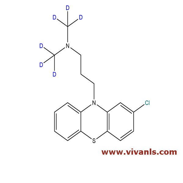 Stable Isotope Labeled Compounds-Chlorpramazine D6-1663570638.png